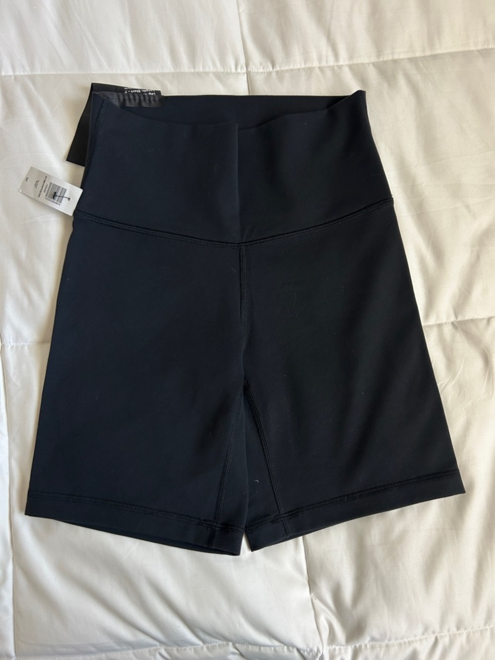 TNA Black High-Rise Atmosphere Bike Shorts